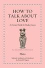 Plato: How to Talk about Love, Buch