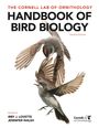 Text: "Handbook of Bird Biology, Fourth Edition". Zwei fliegende Vögel interagieren lebhaft miteinander.