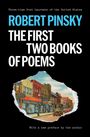 Robert Pinsky: Robert Pinsky: The First Two Books of Poems, Buch