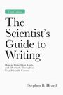 „Third Edition“, „The Scientist’s Guide to Writing“, „Stephen B. Heard“. Weißer Hintergrund, schlichte Gestaltung.