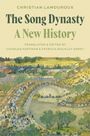 "The Song Dynasty: A New History" von Christian Lamouroux. Darunter eine historische Illustration mit Brücke und Landschaft.