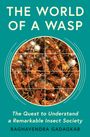 "The World of a Wasp" in großen Buchstaben, Foto mit vielen Wespen auf Waben darunter.