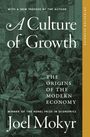 "A Culture of Growth: The Origins of the Modern Economy" von Joel Mokyr. Illustration von Menschen in historischer Kleidung.