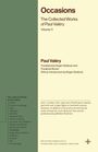 Paul Valery: Occasions, Buch