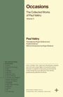 Paul Valery: Occasions, Buch