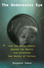 „The Underwater Eye“, darüber unscharfes Bild eines Gesichts hinter Glas. Darunter Text über Filmkameras und Meerestiefen.