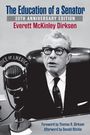 "The Education of a Senator" 30th Anniversary Edition von Everett McKinley Dirksen. Bild eines Mannes mit Mikrofon.