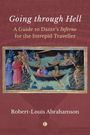 "Going through Hell: A Guide to Dante’s Inferno for the Intrepid Traveller" von Robert-Louis Abrahamson. Illustratives Gemälde zeigt Szenen aus Dantes Inferno mit Figuren in Booten auf einem Fluss.