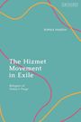 Buchtitel: "The Hizmet Movement in Exile: Refugees of Turkey's Purge" von Sophia Pandya. Hintergrund in Türkis mit bunten Linien.