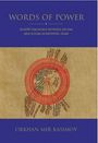 "WORDS OF POWER: Hurufi teachings between Shi'ism and Sufism in medieval Islam. Orkhan Mir-Kasimov." Rotes Diagramm auf Pergament.