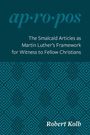 "Apropos: The Smalcald Articles as Martin Luther’s Framework for Witness to Fellow Christians. Robert Kolb." Geometrisches Muster.