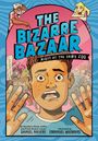 "The Bizarre Bazaar" und "Riot! at the Fairy Zoo" sind prominent. Ein verängstigter Junge hebt die Hände, umgeben von fantastischen Kreaturen.
