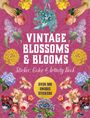 : Vintage Blossoms and Blooms Sticker, Color & Activity Book, Buch