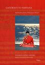 "Gateways to Nirvana. Meditations from a Himalayan Master. Yogmata Keiko Aikawa." Frau in rotem Gewand am See.