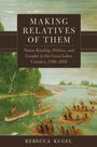 Text: „MAKING RELATIVES OF THEM: Native Kinship, Politics, and Gender in the Great Lakes Country, 1790–1850.” Illustration: Kanus auf Fluss.