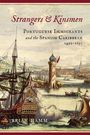 Text: "Strangers & Kinsmen: Portuguese Immigrants and the Spanish Caribbean 1492-1650, Brian Hamm." Illustration: Historische Hafenansicht mit Segelschiffen und einer Stadt im Hintergrund.