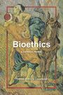 „Bioethics: A Catholic Primer“ von Thomas Anthony Cavanaugh. Eine Illustration mit Menschen und einem Pferd.