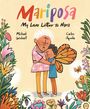 „Mariposa: My Love Letter to Nana“ von Michael Genhart und Carlos Aponte. Eine Umarmung und bunte Blumen.