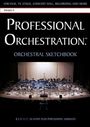 : Professional Orchestration 16-Stave Unruled Orchestral Sketchbook, Buch