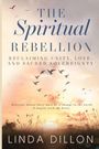 „The Spiritual Rebellion. Reclaiming Unity, Love, and Sacred Sovereignty. Everyone knows there must be a change in the world...“ Sonnenuntergang mit Vögeln.