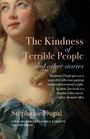 “The Kindness of Terrible People and other stories” von Stephanie Dupal, Zitat von Jeffery Renard Allen, Illustration einer Frau.