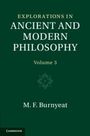 Myles Burnyeat: Explorations in Ancient and Modern Philosophy: Volume 3, Buch