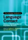 : The Cambridge Handbook of Language Contact, Buch