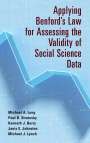 Michael A. Long: Applying Benford's Law for Assessing the Validity of Social Science Data, Buch