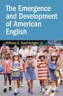 Jr. Kretzschmar: The Emergence and Development of American English, Buch