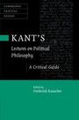 KANT'S Lectures on Political Philosophy: A Critical Guide. Edited by Frederick Rauscher. Schwarzer und grüner Hintergrund.