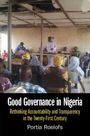 Portia Roelofs: Good Governance in Nigeria, Buch