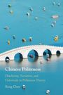 Text: "Chinese Politeness: Diachrony, Variation, and Universals in Politeness Theory" von Rong Chen. Illustration: Brücke über blauem Wasser.