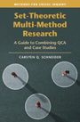 Carsten Q. Schneider: Set-Theoretic Multi-Method Research, Buch