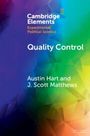 Austin Ray Hart: Quality Control, Buch