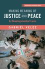 Gabriel Velez: Making Meaning of Justice and Peace, Buch