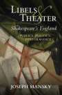Joseph Mansky: Libels and Theater in Shakespeare's England, Buch