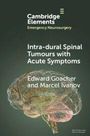 Edward Goacher: Intra-dural Spinal Tumours with Acute Symptoms, Buch