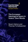 Noam Gidron: The European Ideological Space in Voters' Own Words, Buch