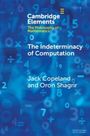 Jack Copeland: The Indeterminacy of Computation, Buch