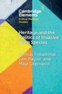 "Heritage and the Politics of Invasive Alien Species" von Frihammar, Kaijser und Lagerqvist. Bunte geometrische Formen.