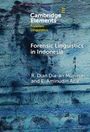 "Cambridge Elements: Forensic Linguistics in Indonesia" von R. Dian Dia-an Muniroh und E. Aminudin Aziz. Blau-grauer Hintergrund.