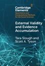 Scott A. Tyson: External Validity and Evidence Accumulation, Buch