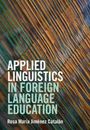 Rosa María Jiménez Catalán: Applied Linguistics in Foreign Language Education, Buch
