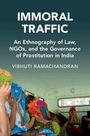 "IMMORAL TRAFFIC" oben, darunter Text über Gesetz, NGOs und Prostitution in Indien; Autor: Vibhuti Ramachandran. Unten: Frauen im Auto.