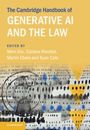 : The Cambridge Handbook of Generative AI and the Law, Buch