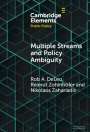 Rob A DeLeo: Multiple Streams and Policy Ambiguity, Buch