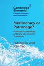 Fubing Su: Meritocracy or Patronage?, Buch