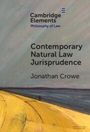 Text: "Contemporary Natural Law Jurisprudence", "Jonathan Crowe". Oben: "Cambridge Elements Philosophy of Law". Unten: Logos.