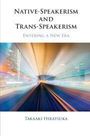 "Native-Speakerism and Trans-Speakerism: Entering a New Era" von Takaaki Hiratsuka. Verschwommene Stadtlichter.