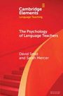 "Cambridge Elements Language Teaching, The Psychology of Language Teachers, David Smid and Sarah Mercer. Roter Treppenhintergrund."